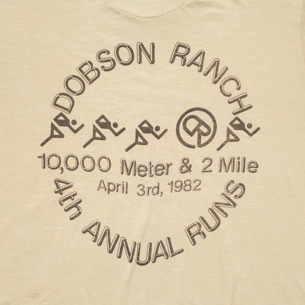 Vintage 80s Dobson Ranch 4th Annual Runs 1982 Continental Welcome Home T Shirt - Picture 4 of 6